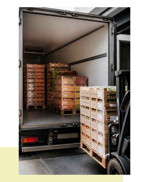 Перевозка сельхозпродукции на паллетах с доставкой в Соснового Бора